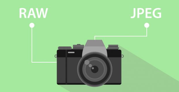 The difference between shooting an image in RAW format versus JPEG format